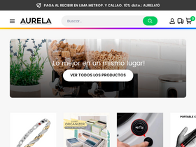 'aurela.pe' screenshot