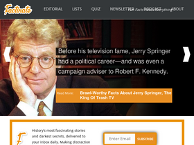 'factinate.com' screenshot
