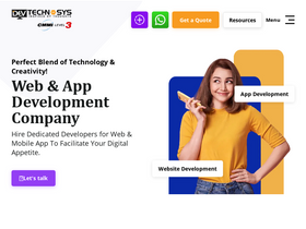 'devtechnosys.com' screenshot