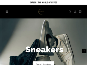 hypedleb.com homepage screenshot