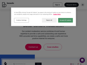 'besedo.com' screenshot