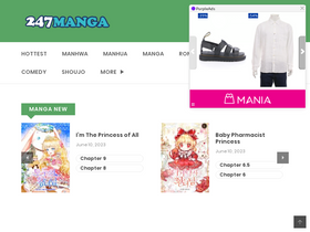 '247manga.com' screenshot