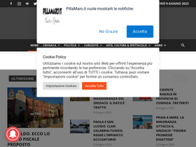 'pillamaro.it' screenshot