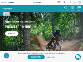 'kungsberget.se' screenshot