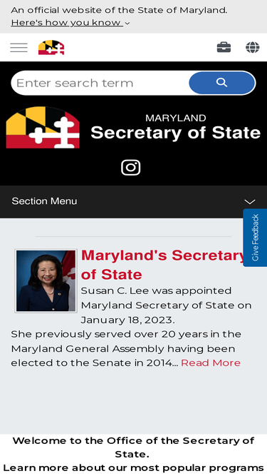 sos.state.md.us