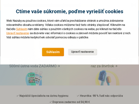 'nazuby.eu' screenshot