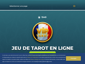 'viptarot.fr' screenshot