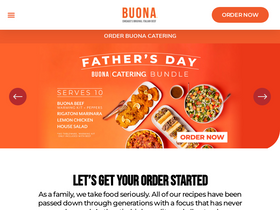 'buona.com' screenshot