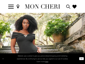 'moncheribridals.com' screenshot