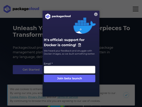 'packagecloud.io' screenshot