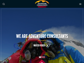 'adventureconsultants.com' screenshot