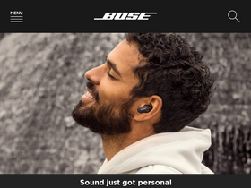 'boseindia.com' screenshot