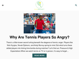 'dadracket.com' screenshot