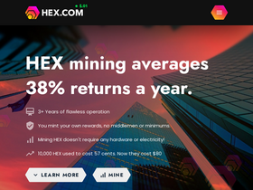 'hex.com' screenshot
