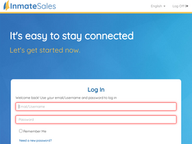 'inmatesales.com' screenshot