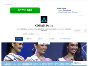 'conandaily.com' screenshot