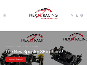 Nexx Racing USA website screenshot