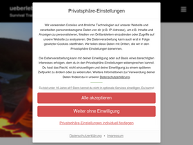 'ueberlebenskunst.at' screenshot