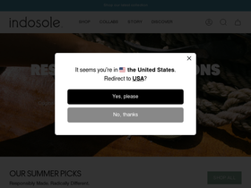 Indosole homepage screenshot