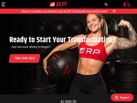 'rpstrength.com' screenshot