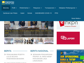 'jambiprov.go.id' screenshot