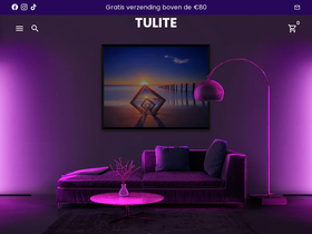 TULITE homepage screenshot