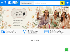vitabuena.com homepage screenshot
