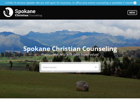 'spokanechristiancounseling.com' screenshot