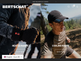 Bertschat homepage screenshot