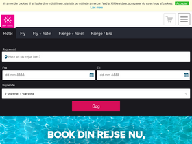 'dtf-travel.dk' screenshot
