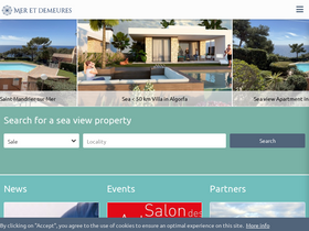 'meretdemeures.com' screenshot