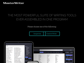'masterwriter.com' screenshot