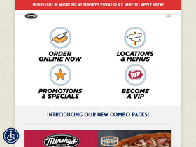 'minskys.com' screenshot