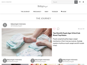'babyologist.com' screenshot