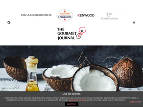 'thegourmetjournal.com' screenshot