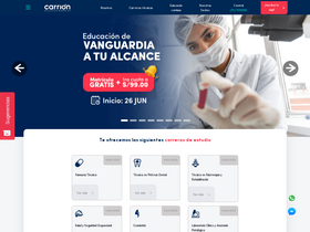 'acarrion.edu.pe' screenshot