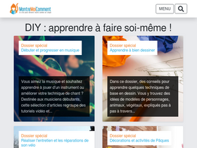 'montremoicomment.com' screenshot