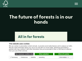 'fsc.org' screenshot