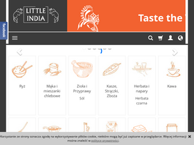 'littleindia.pl' screenshot