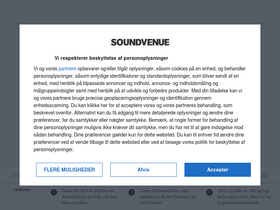 'soundvenue.com' screenshot