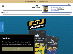 'kingpalm.com' screenshot