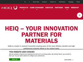 'heiq.com' screenshot