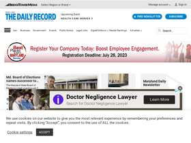 'thedailyrecord.com' screenshot