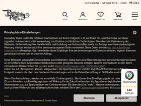 'rockabilly-rules.com' screenshot