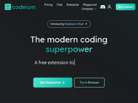 Codeium - Codeium-免费的AI编程工具，智能生成和补全代码
