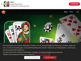 'skat-palast.de' screenshot