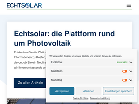 'echtsolar.de' screenshot