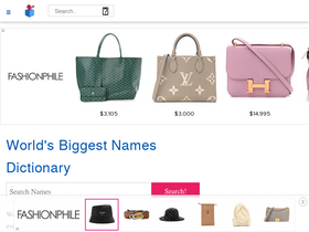 'nameslook.com' screenshot