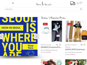 'nowinseoul.com' screenshot