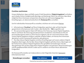 'radiozwickau.de' screenshot